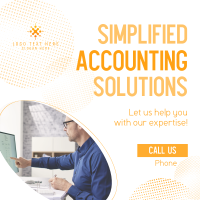 Accounting Solutions Expert Instagram Post Image Preview