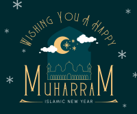 Wishing You a Happy Muharram Facebook post Image Preview