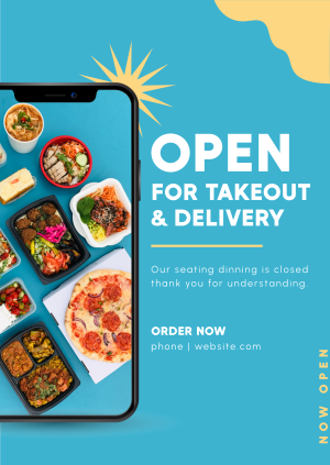 Food App Poster Image Preview