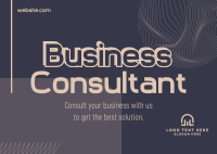 Trusted Business Consultants Postcard Image Preview
