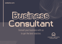 Trusted Business Consultants Postcard Image Preview