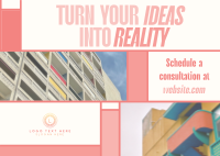 Mondrian Architectural Services Postcard Preview