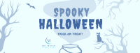 Spooky Halloween Facebook Cover Image Preview