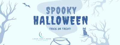 Spooky Halloween Facebook cover Image Preview