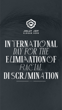 Eliminate Racial Discrimination TikTok Video Design