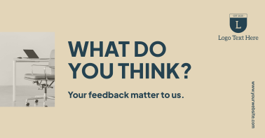 Take Our Survey Facebook ad