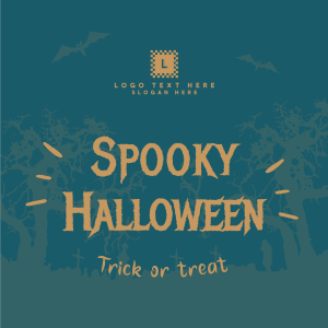 Spooky Halloween Instagram post Image Preview