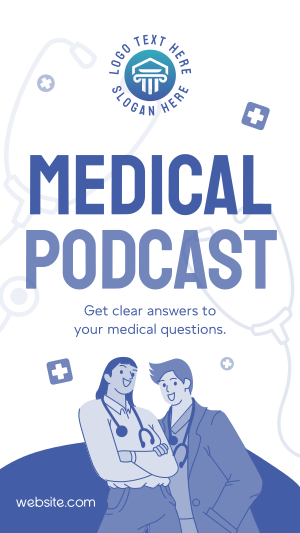 Podcast Medical Facebook story Image Preview