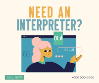 Modern Interpreter Facebook post Image Preview