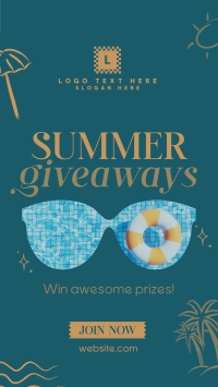 Summer Treat Giveaways Instagram Reel Design