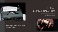 Legal Consultation Firm Facebook Event Cover Design
