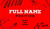 Cool Kids Grunge Business Card Image Preview