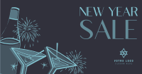 New Year Sparks Facebook ad Image Preview
