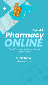 Medicine Delivery Facebook Story Design
