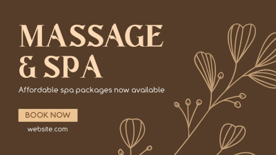 Special Massage Facebook event cover Image Preview