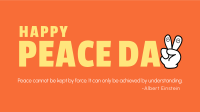 International Peace Day Facebook event cover Image Preview