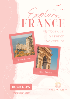 French Adventure Poster Image Preview