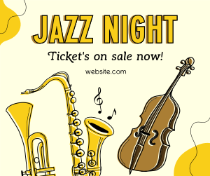 Modern Jazz Night Facebook post Image Preview