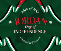 Independence Day Jordan Facebook Post Design