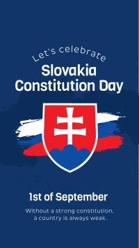 Slovakia Constitution Day TikTok Video Image Preview