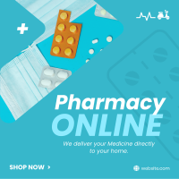 Medicine Delivery Instagram post Image Preview