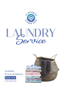 Laundry Delivery Services Poster Image Preview