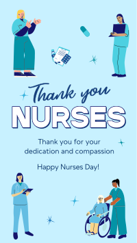 Celebrate Nurses Day Facebook story Image Preview