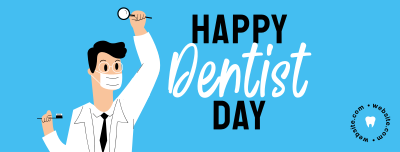 A Happy Dentist Facebook cover Image Preview