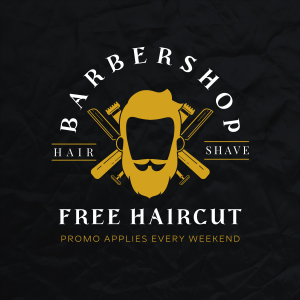 Haircut Promo Instagram post Image Preview