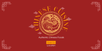 Authentic Chinese Cuisine Twitter post Image Preview