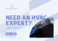 HVAC Care Postcard Design