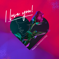 Rose Love Instagram Post Design
