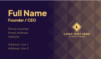 Quilt Sheet Business Card Preview