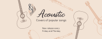 Acoustic Music Covers Facebook cover Image Preview