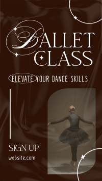 Elegant Ballet Class YouTube short Image Preview