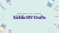 Kawaii Crafts YouTube cover (channel art) Image Preview