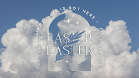 Heavenly Easter Facebook Event Cover Design