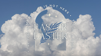 Heavenly Easter Facebook event cover Image Preview