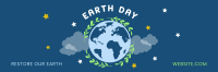 Restore Earth Day Twitter header (cover) Image Preview