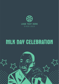 MLK Day Celebration Poster Design