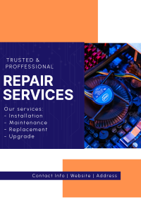 Professional PC Repair Poster Image Preview