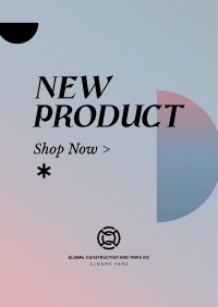 New Product Drops Poster Image Preview