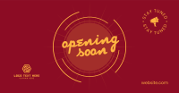Simple Business Opening Soon Facebook ad Image Preview