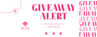 Giveaway Alert Facebook Cover Image Preview
