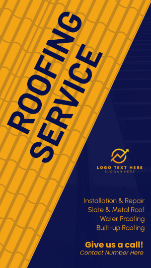 Roofing Services Expert Instagram story Image Preview