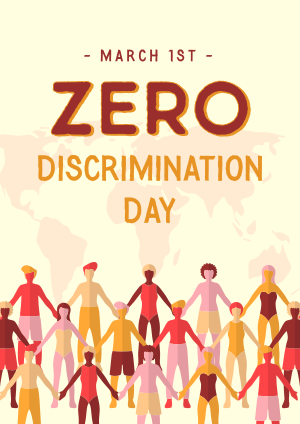 Zero Discrimination Celebration Flyer Image Preview