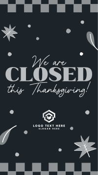 Close In Thanksgiving TikTok Video Preview