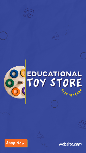 Educational Toy Store Facebook story Image Preview