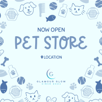 Pet Store Now Open Instagram post Image Preview