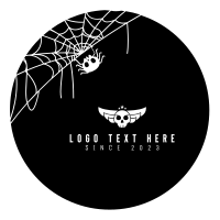 Spooky Spider Facebook Profile Picture Design